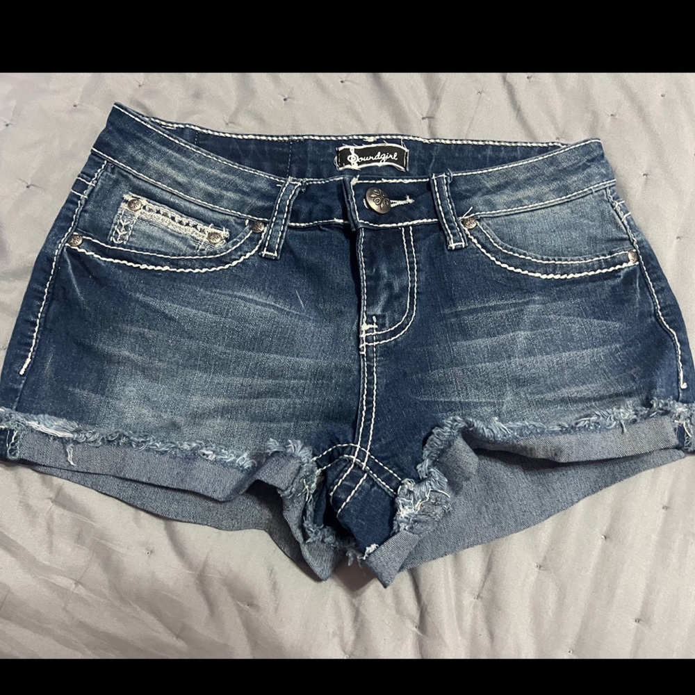 soundgirl jean shorts- size 1